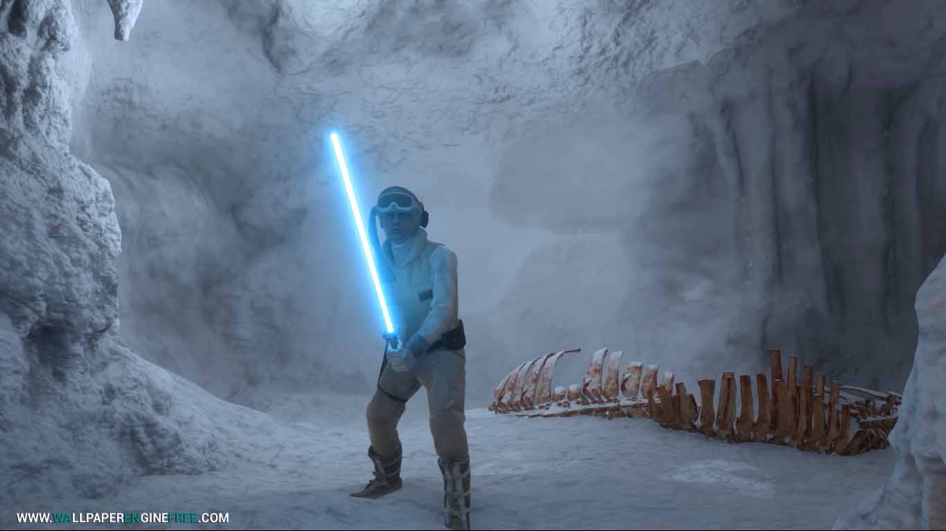 fond d'écran luke skywalker,jeu d'aventure d'action,jeu pc,compositing numérique,capture d'écran,gelé