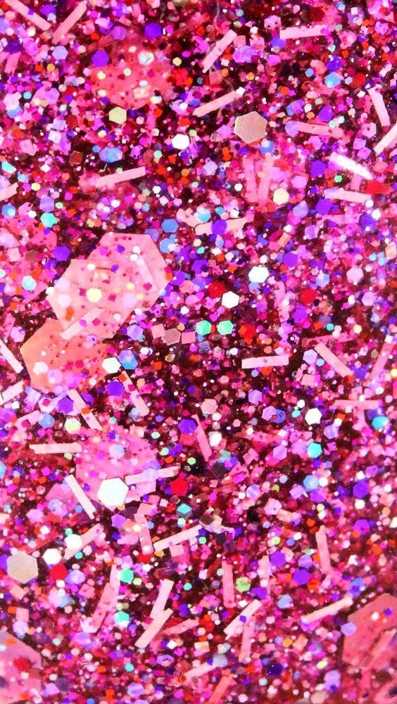glitter iphone wallpaper,pink,glitter,magenta,confetti,fashion accessory