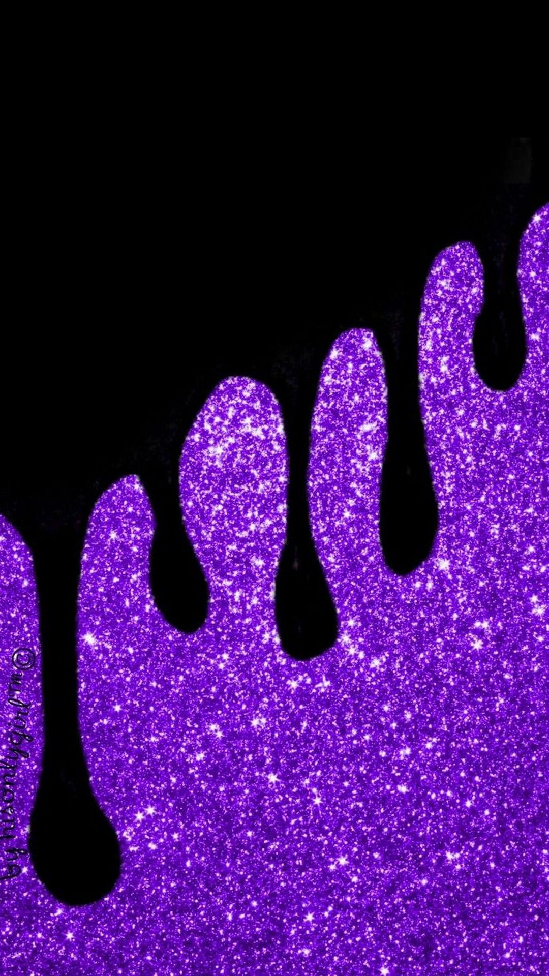glitter iphone wallpaper,purple,violet,text,animation,font