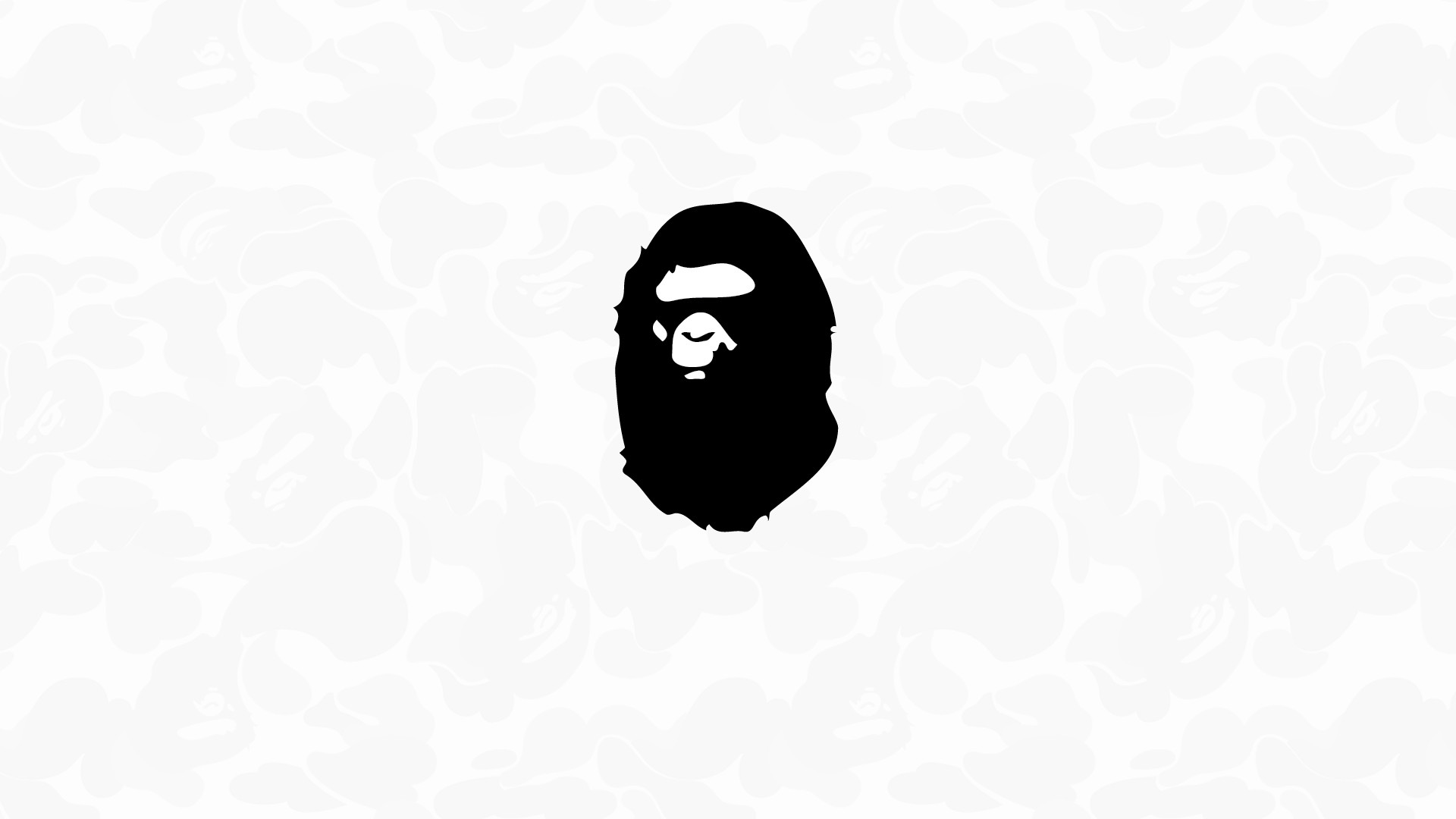 bathing ape wallpaper,logo,illustration,font,graphics,black and white