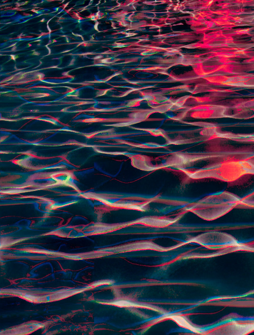 fond d'écran vaporwave iphone,l'eau,bleu,réflexion,violet,rose