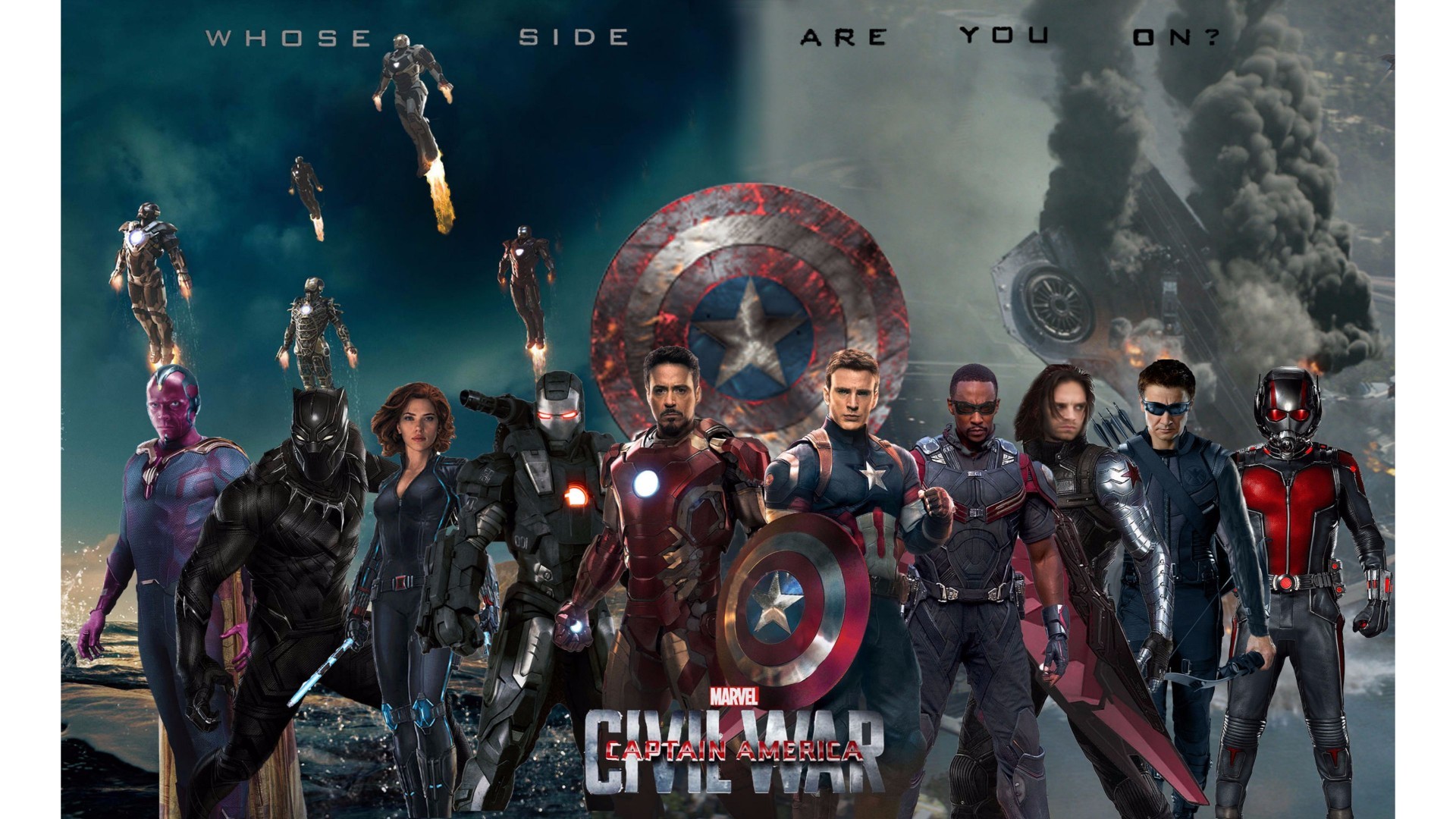 2016 Captain America Civil War 4k Wallpaper Datasrc Avengers Civil War 3 WallpaperUse
