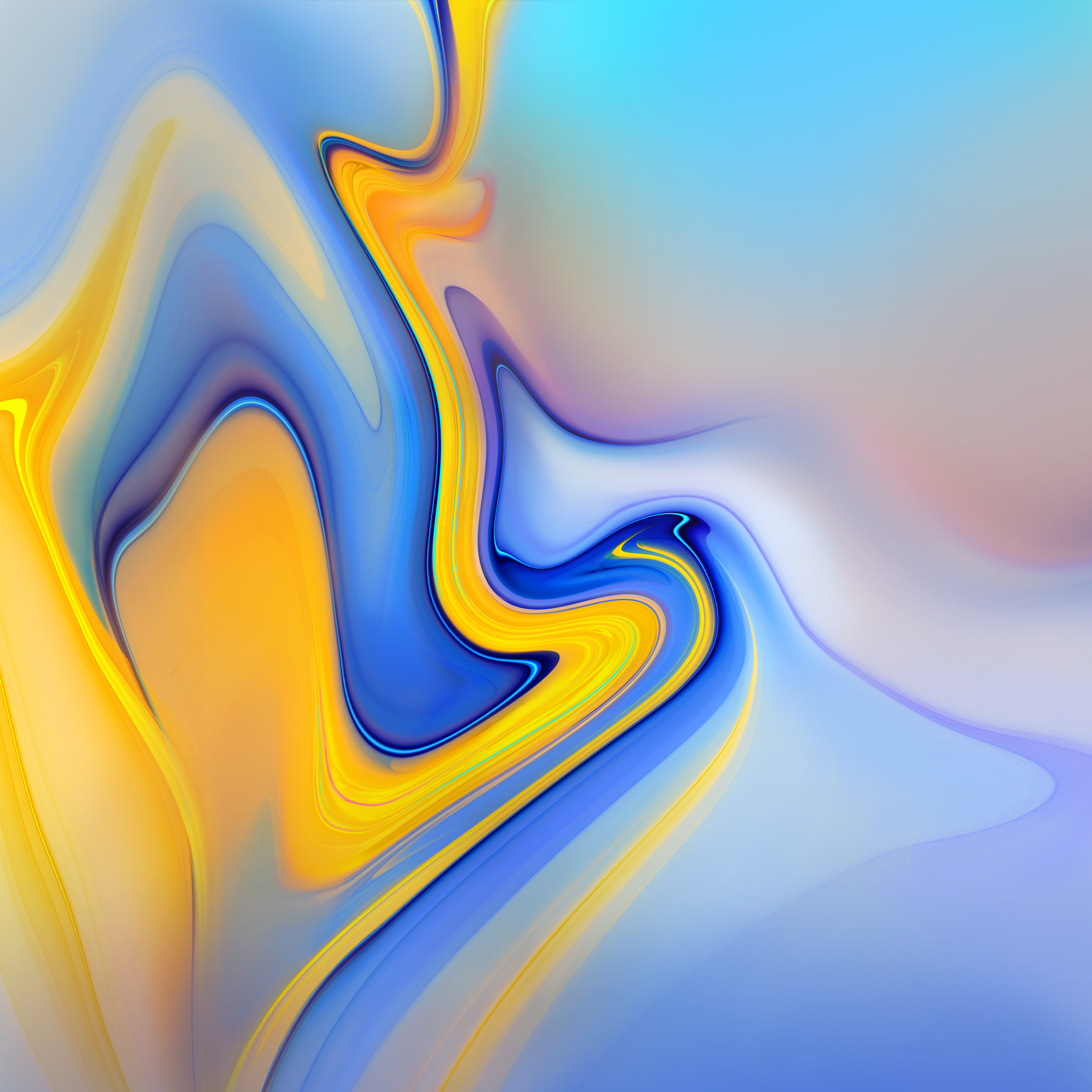 samsung s4 wallpaper,blue,water,yellow,liquid,design