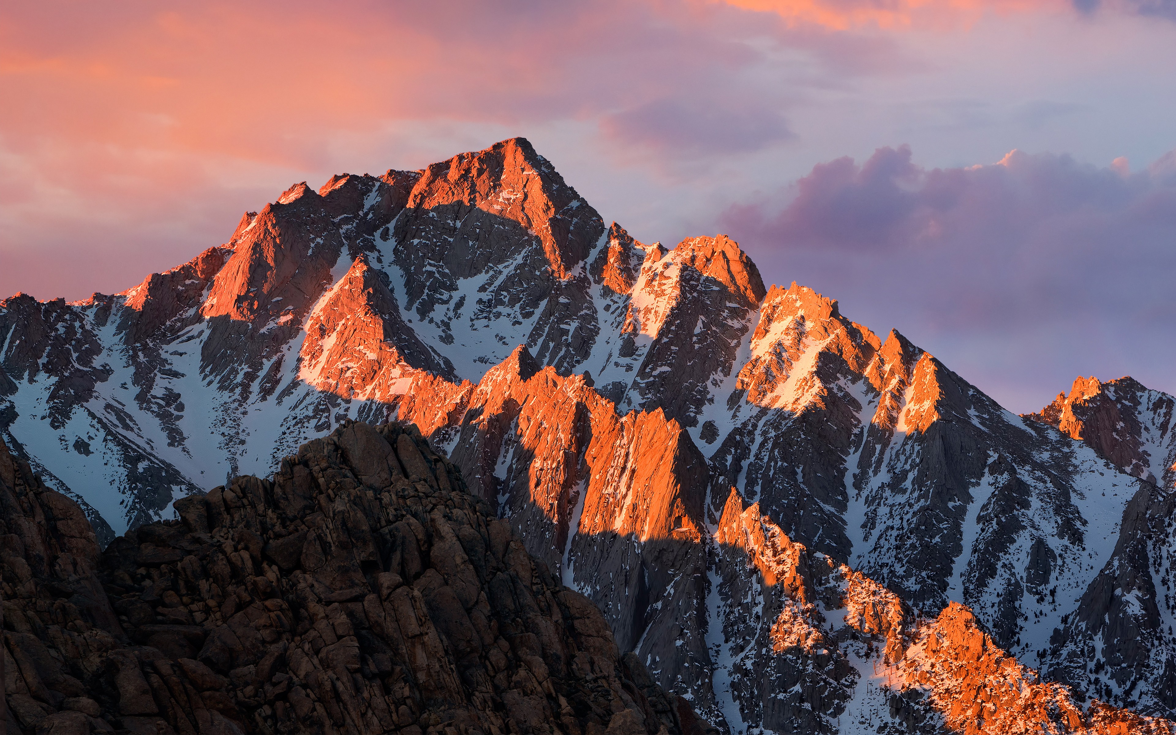 mac os sierra fondo de pantalla,montaña,cielo,cordillera,naturaleza,cresta