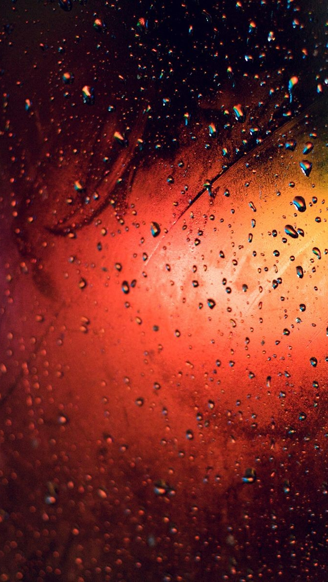 fond d'écran pluie iphone,l'eau,rouge,orange,laissez tomber,ciel