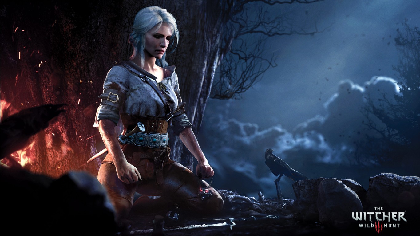 ciri wallpaper,action adventure game,pc game,movie,darkness,adventure game