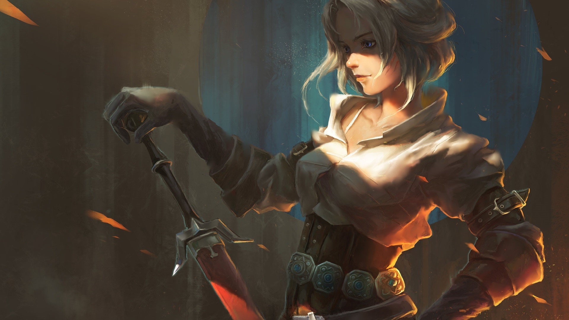 ciri wallpaper,action adventure game,cg artwork,adventure game,games,screenshot