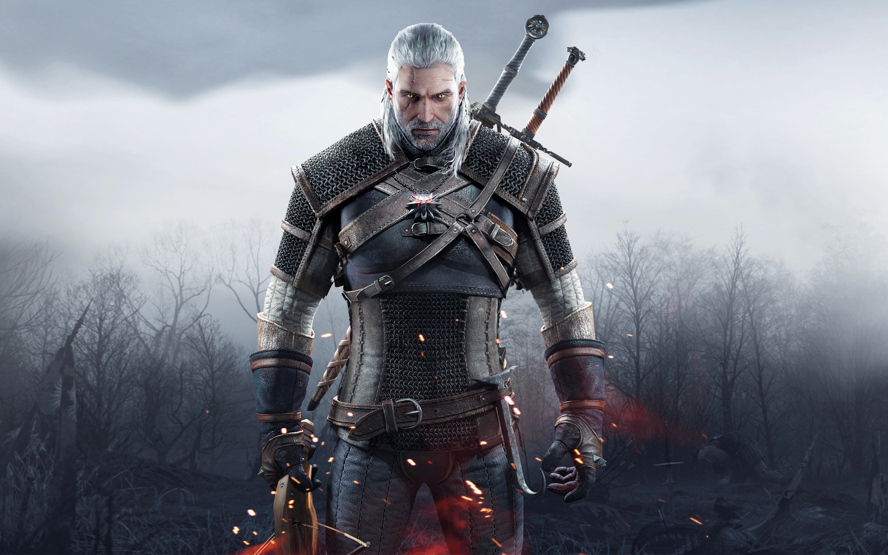 carta da parati di witcher,armatura,cavaliere,corazza,giochi,immagine dello schermo