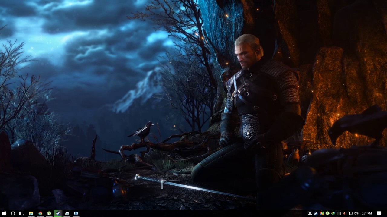 witcher wallpaper,action adventure game,pc game,screenshot,darkness,digital compositing