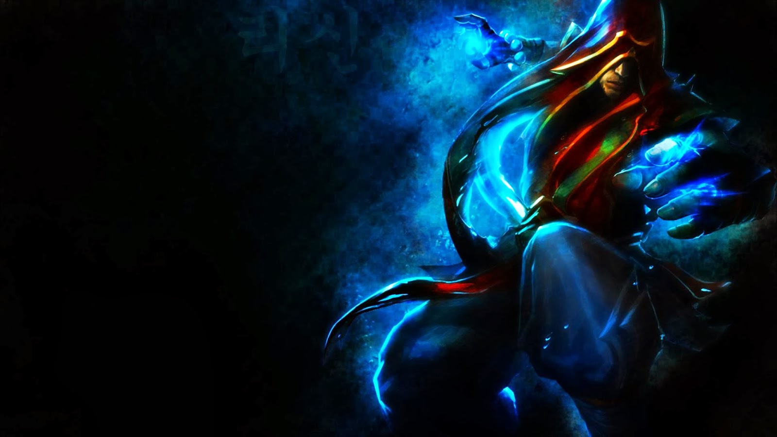 lee sin wallpaper,blau,licht,dunkelheit,wasser,elektrisches blau