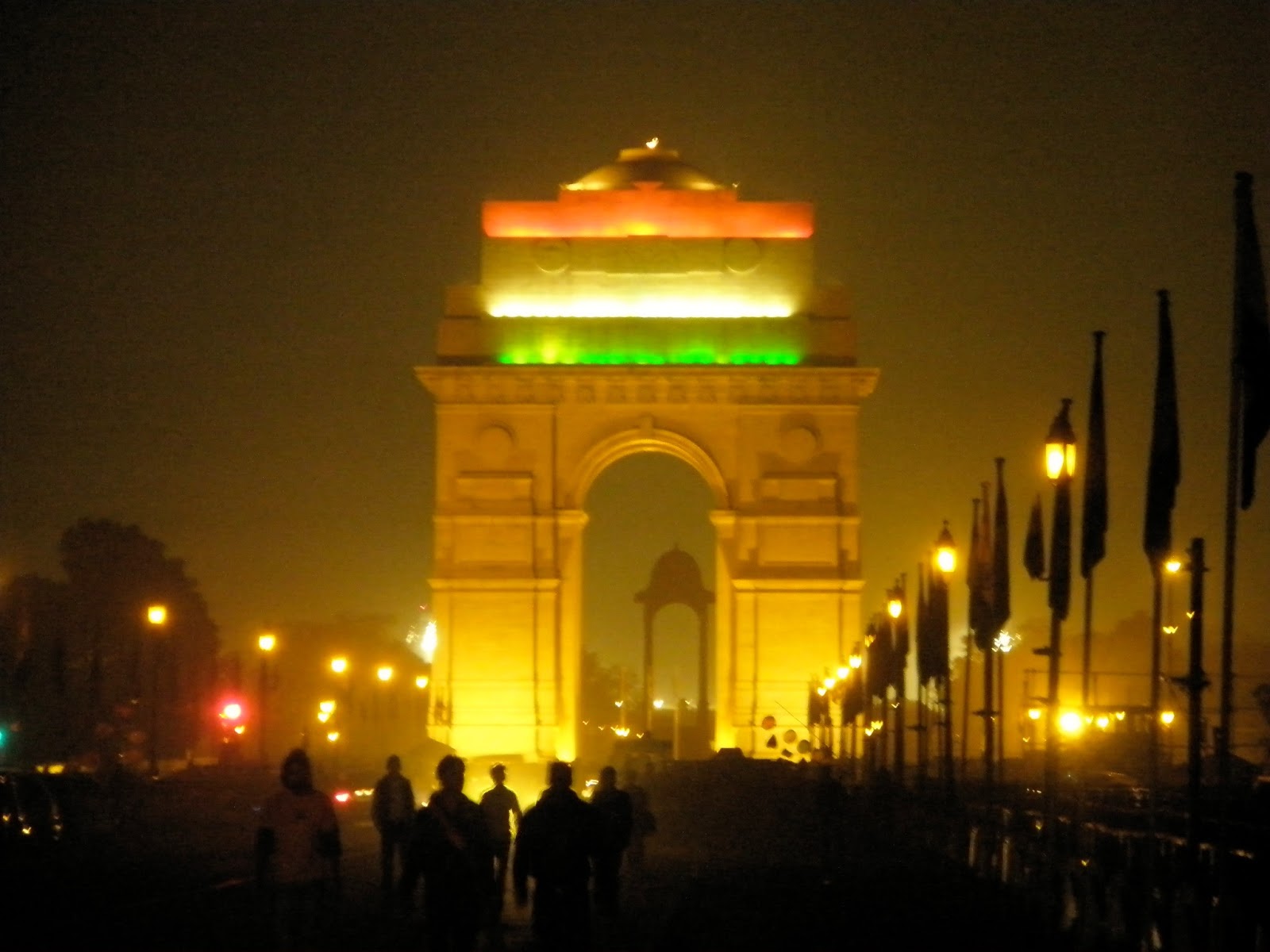 carta da parati delhi,arco,architettura,arco di trionfo,leggero,notte