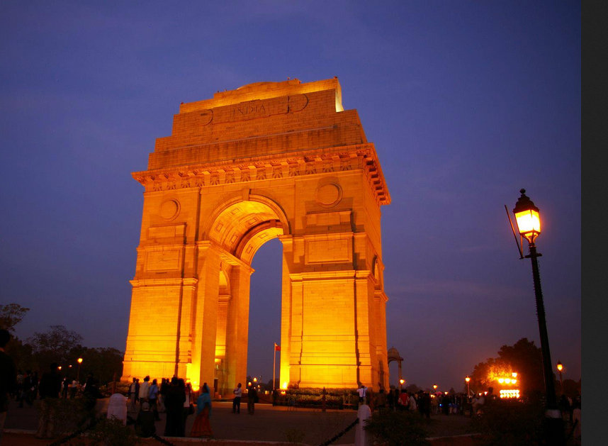 carta da parati delhi,arco,arco di trionfo,architettura,monumento,cielo
