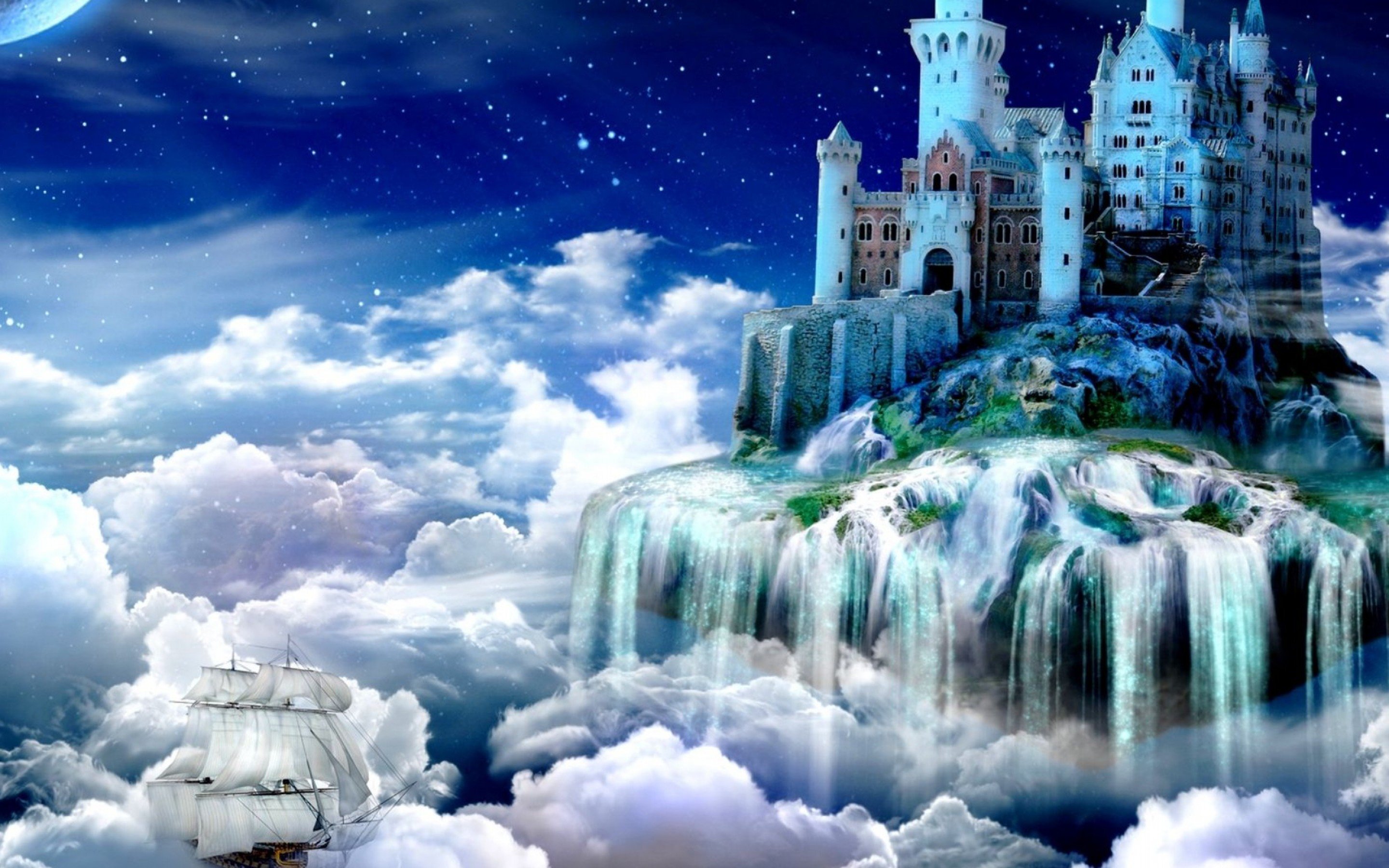 fairytale wallpaper,sky,natural landscape,landmark,world,cloud