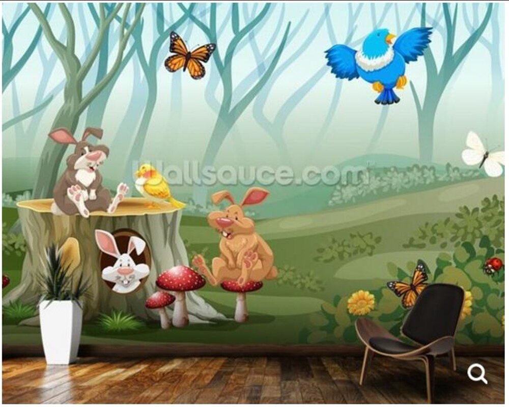 download wallpaper hidup,cartoon,animated cartoon,room,wall,wallpaper