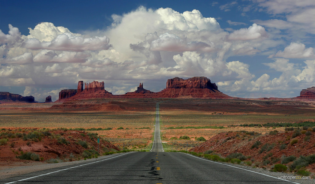 アリゾナ州の壁紙,道路,自然の風景,空,雲,高速道路