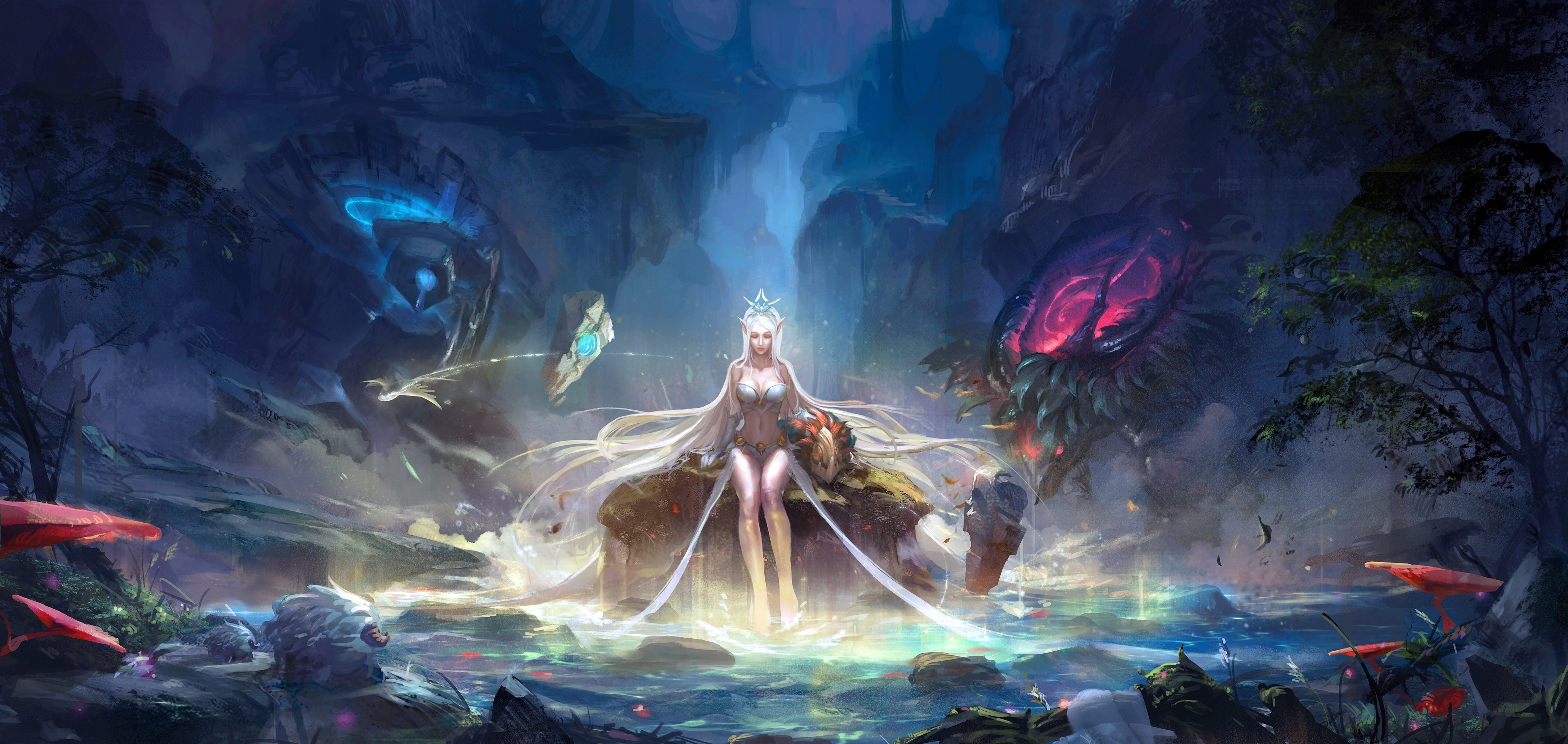 wallpaper de lol,gioco di avventura e azione,cg artwork,gioco per pc,mitologia,giochi