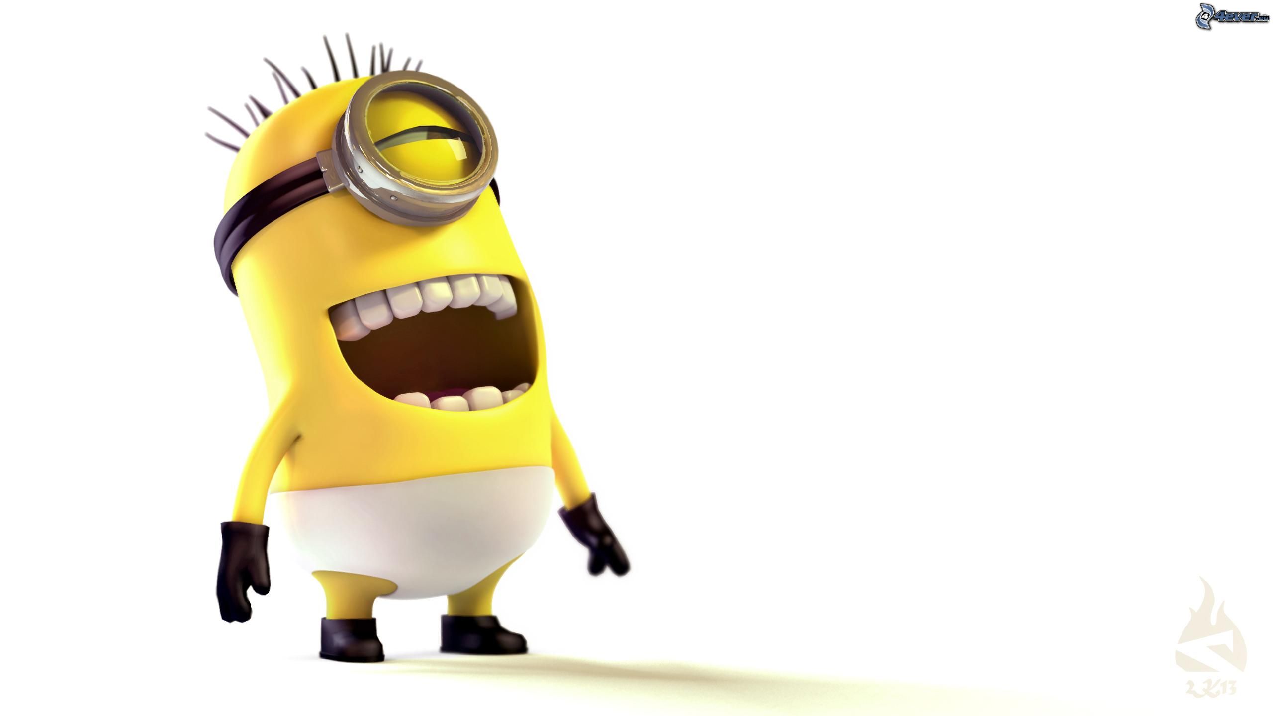 wallpaper lucu bergerak,animated cartoon,cartoon,yellow,animation,action figure