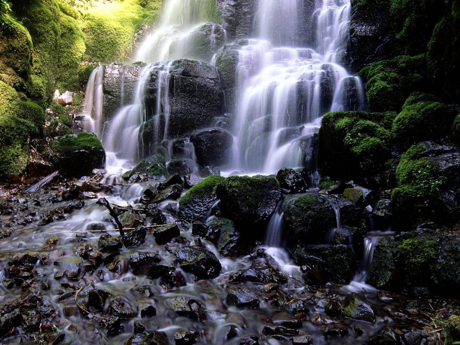 fondo de pantalla lucu bergerak,cascada,recursos hídricos,cuerpo de agua,paisaje natural,naturaleza