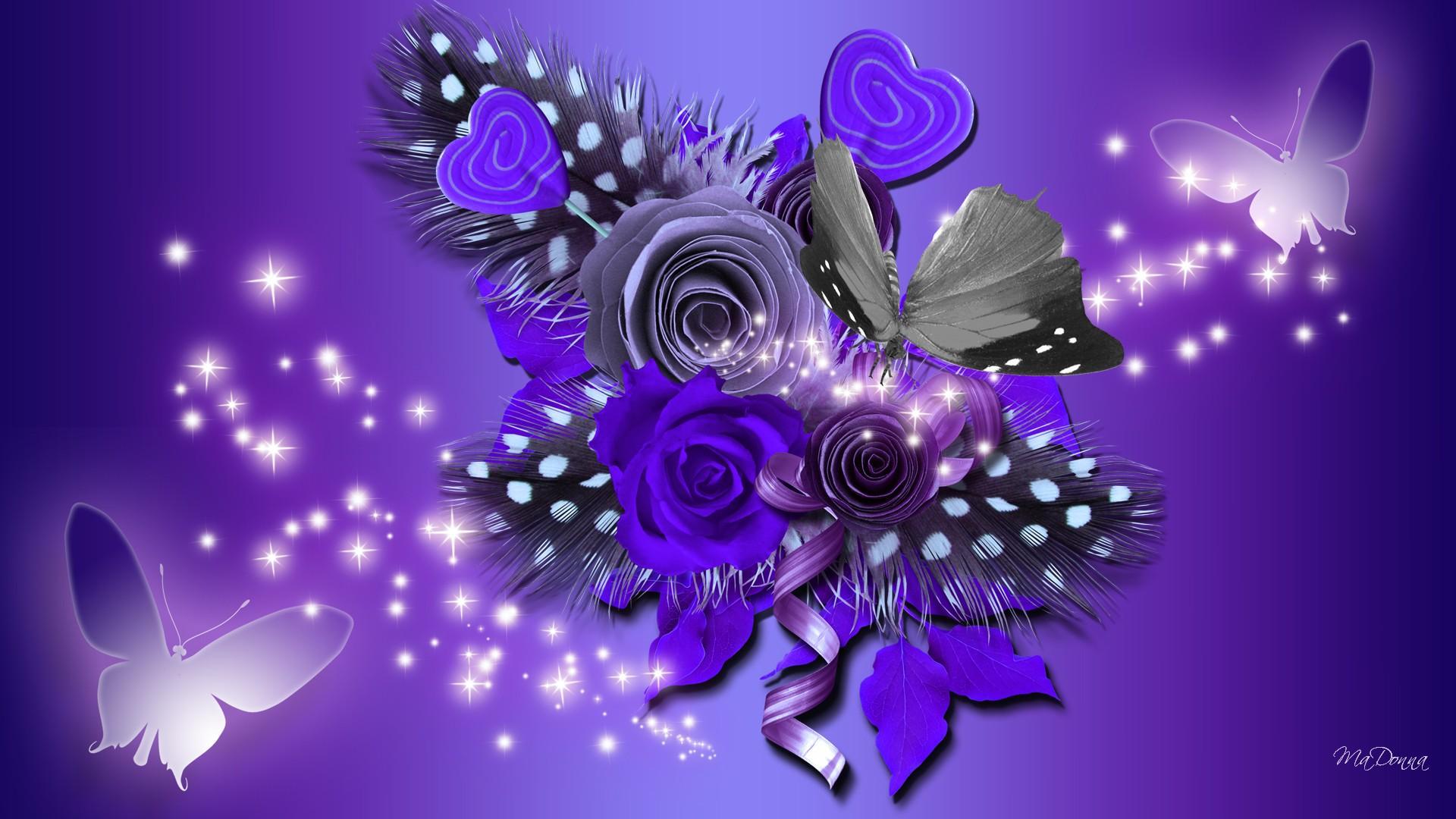 fondos de pantalla bunga bergerak,violeta,púrpura,lila,diseño gráfico,planta