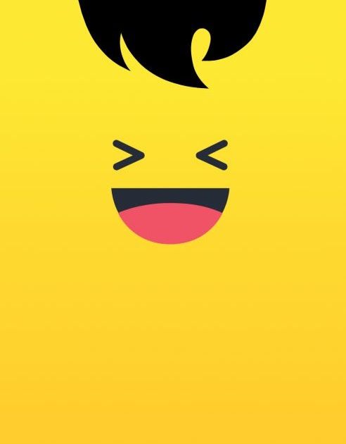 download gratis wallpaper hp keren dan lucu,yellow,facial expression,emoticon,smile,smiley