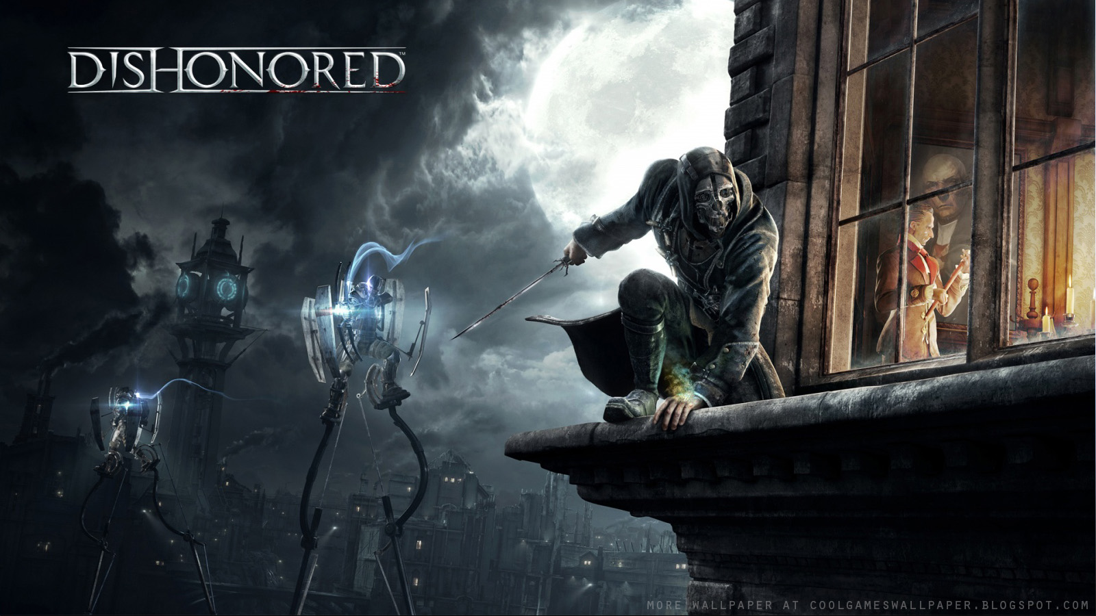 dishonored wallpaper,action adventure game,pc game,adventure game,digital compositing,games