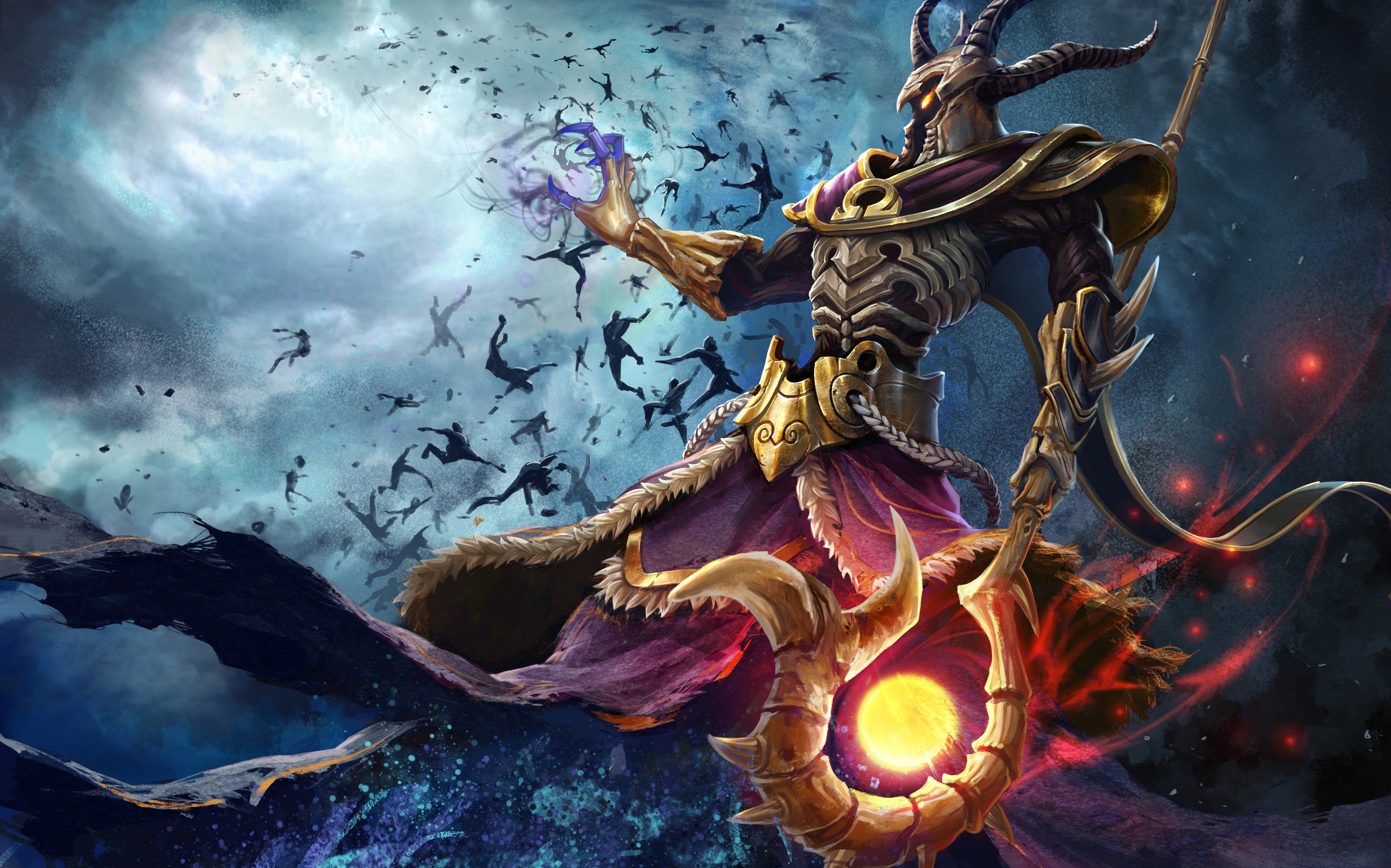 smite wallpaper,cg artwork,action adventure game,fictional character,illustration,mythology