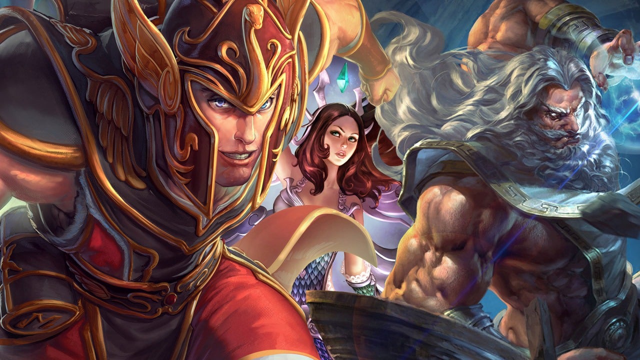 smite wallpaper,mythology,cg artwork,fictional character,adventure game,hero