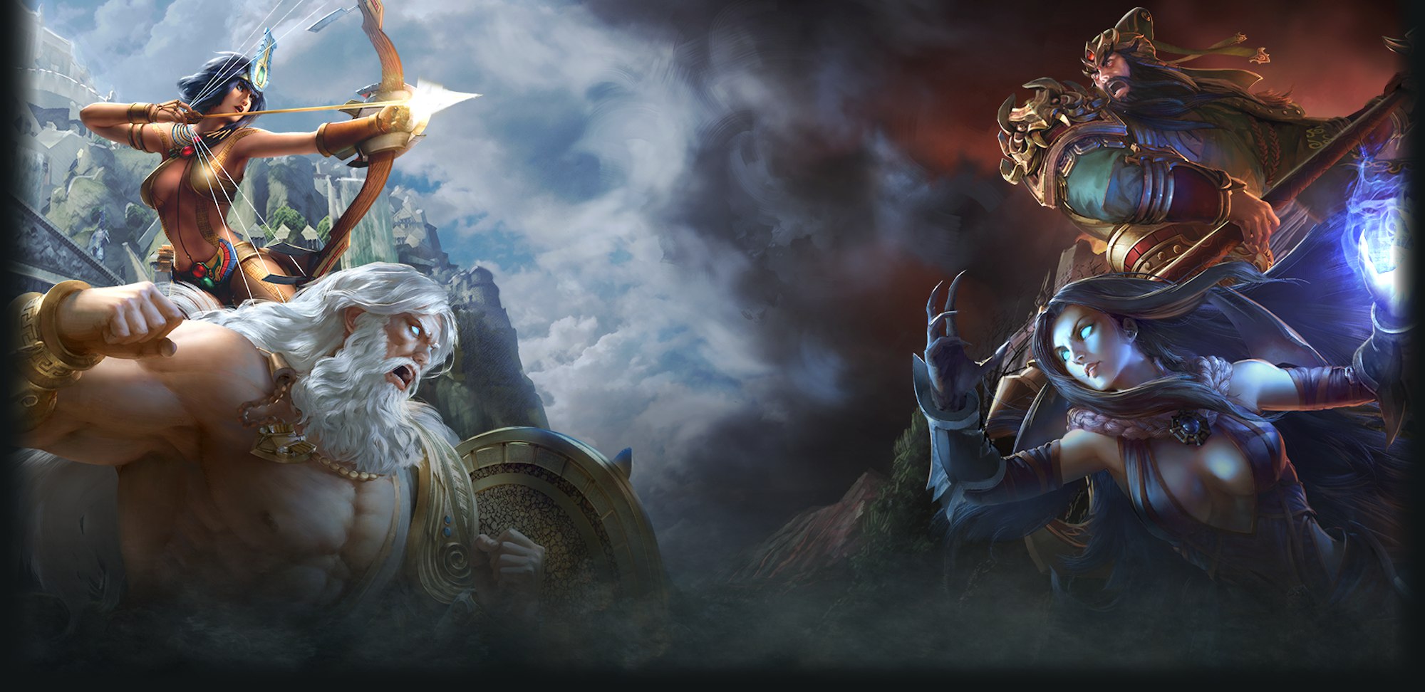 smite wallpaper,action adventure game,cg artwork,mythology,warlord,games