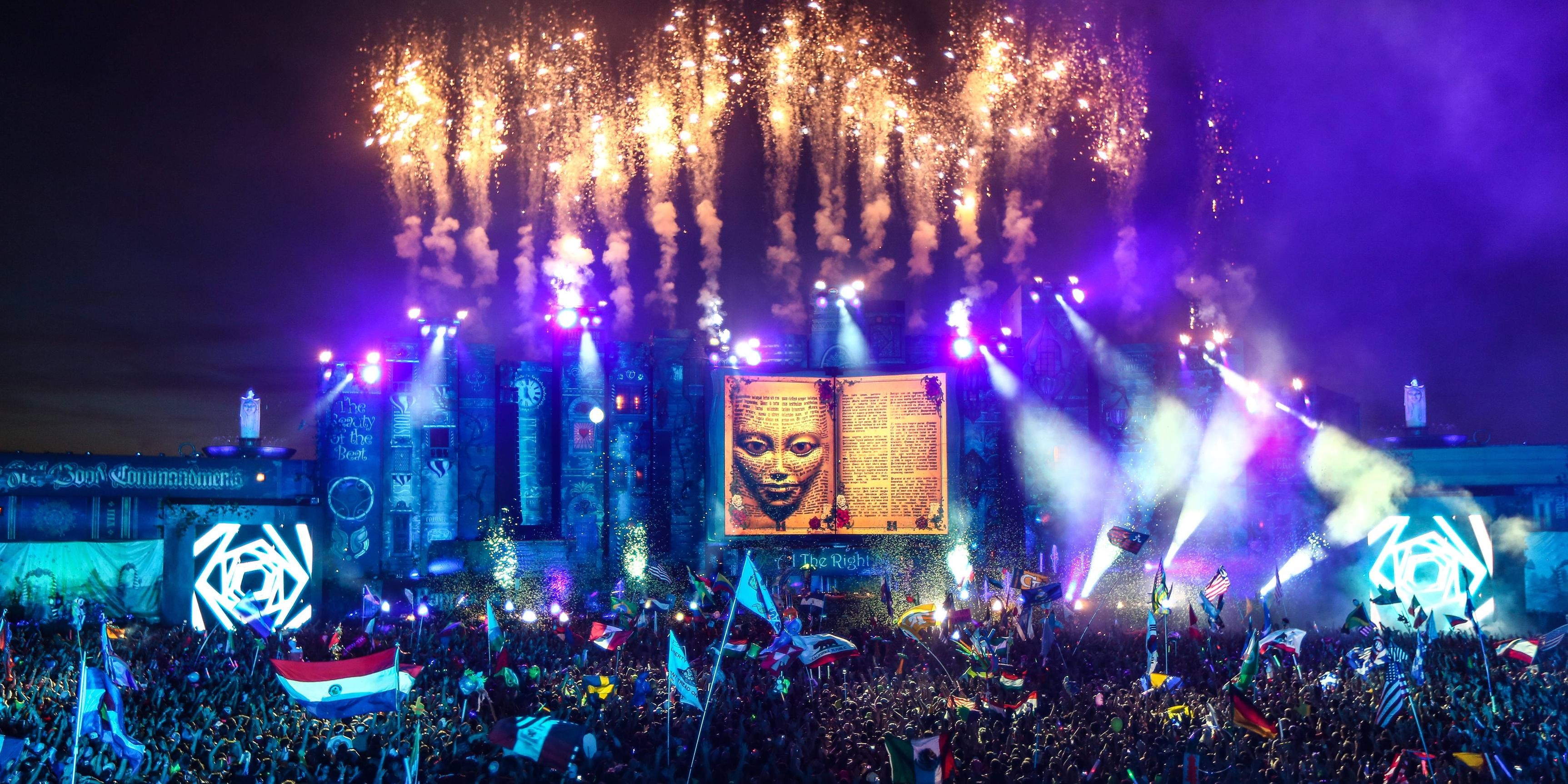 tomorrowland wallpaper,event,performance,fireworks,public event,stage