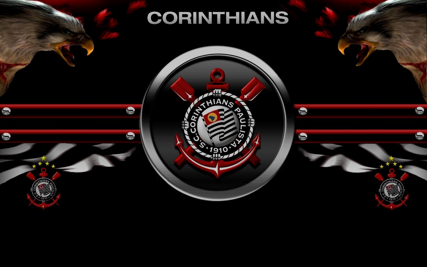 corinthians wallpaper,logo,games,graphics,eagle,emblem