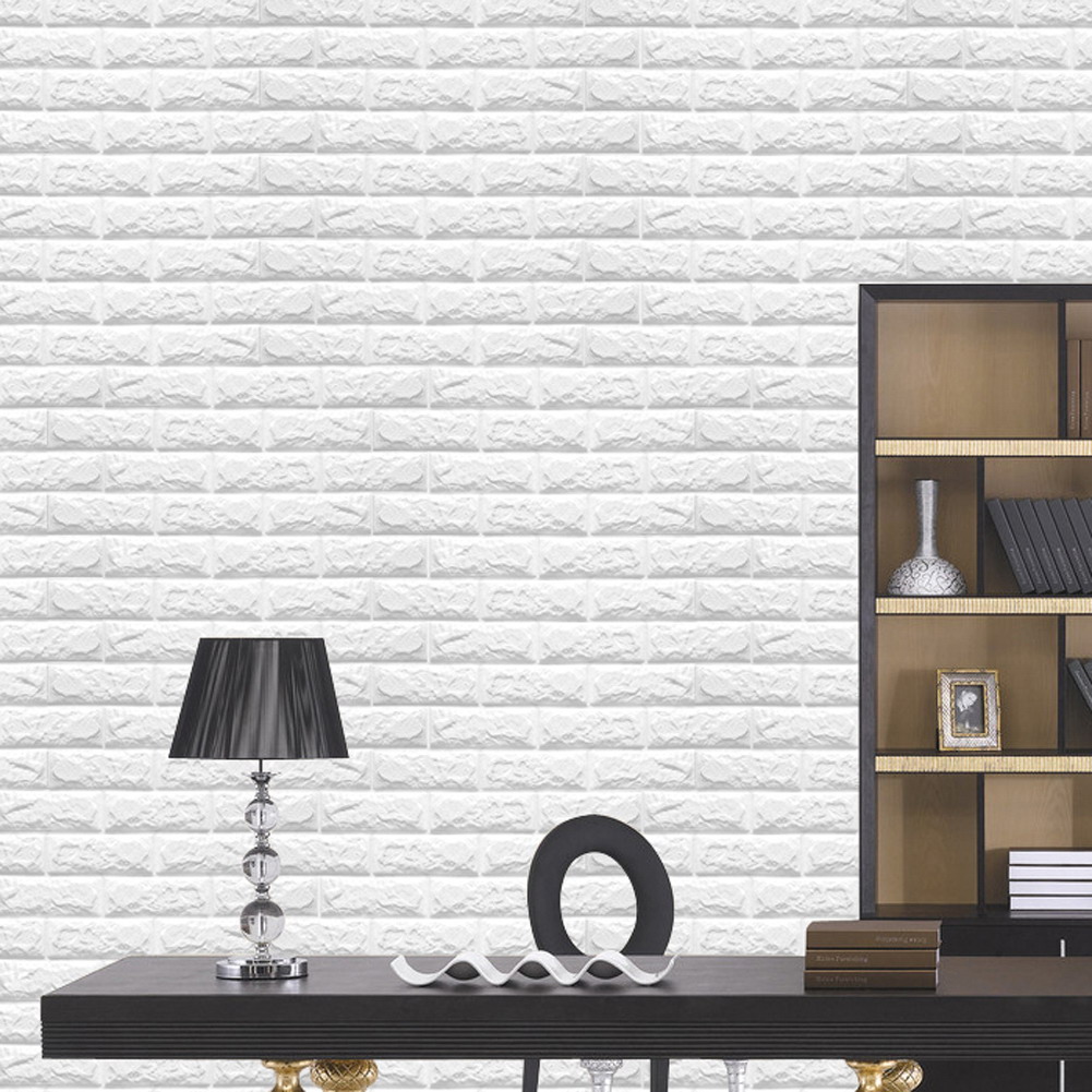 wallpaper dinding 3d,wall,wallpaper,brick,furniture,beige