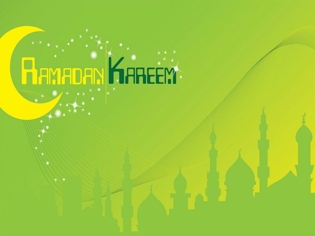 wallpaper animasi islami,green,text,font,yellow,graphic design