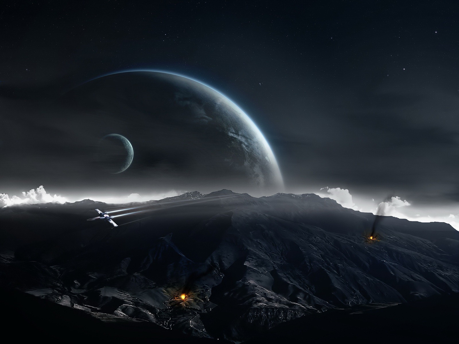 스타 워즈 라이브 배경 화면,하늘,자연,분위기,대기권 밖,천체