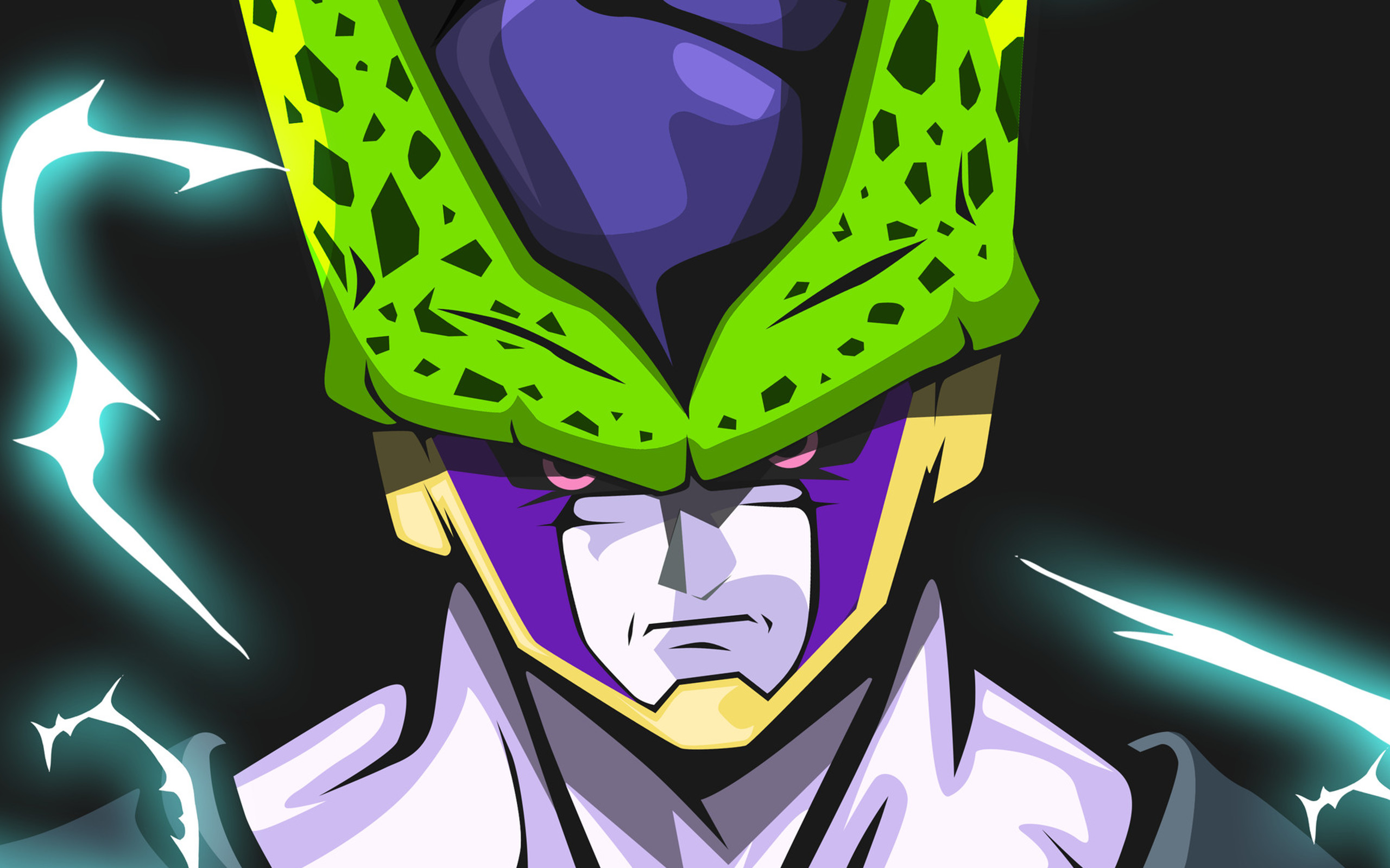 cell wallpaper,anime,fictional character,graphic design,hero,illustration