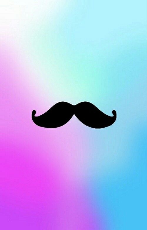 mustache wallpaper,hair,moustache,hairstyle,illustration,pink