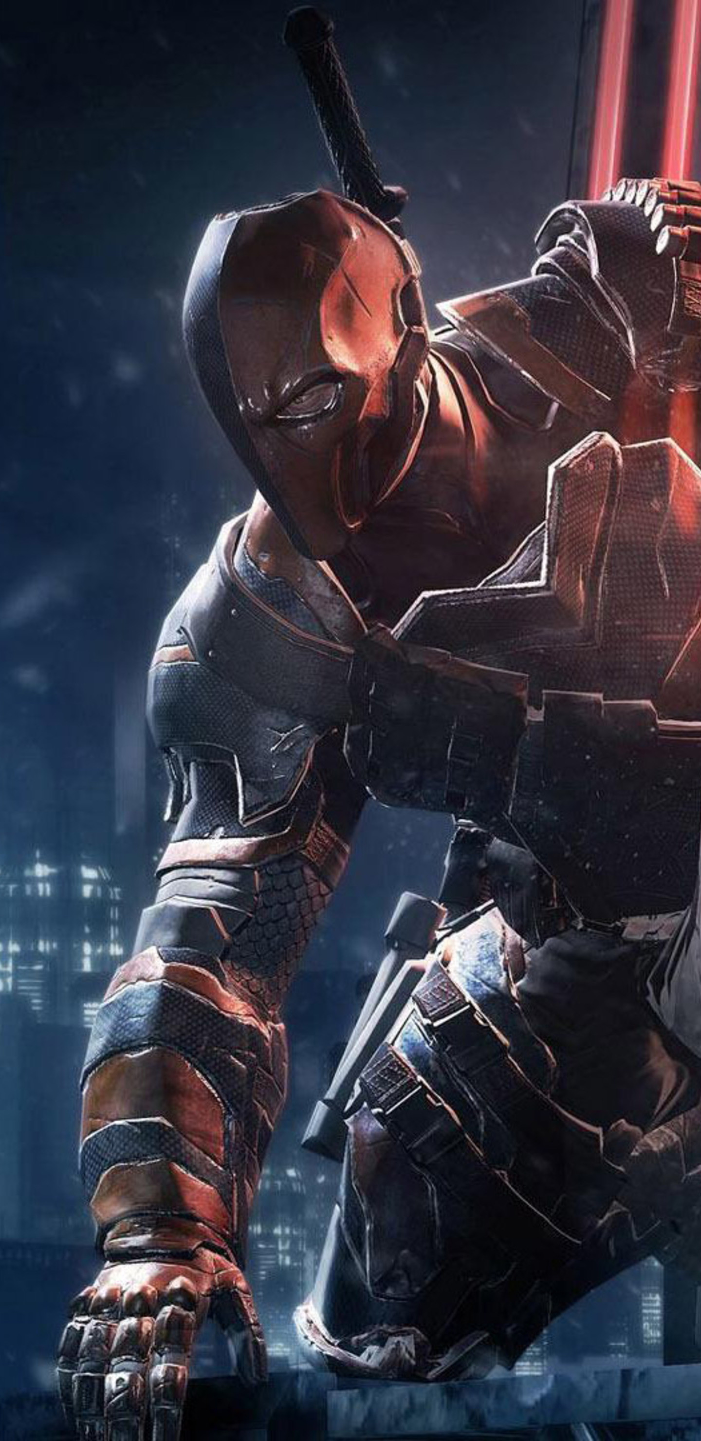 deathstroke wallpaper,action adventure game,fictional character,action film,superhero,movie