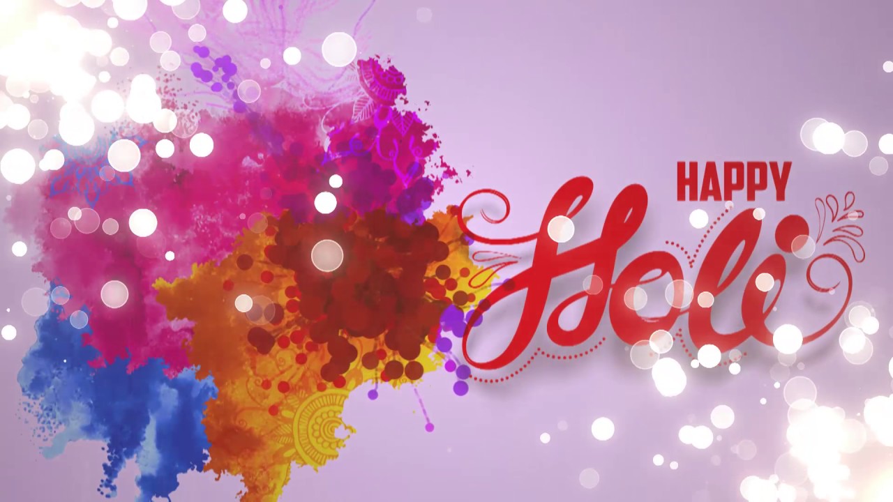 happy holi wallpaper,text,schriftart,grafikdesign,rosa,grafik