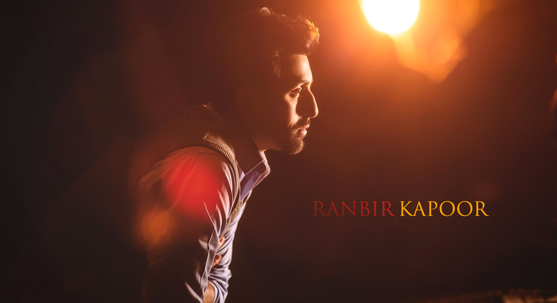 ranbir kapoor fonds d'écran hd,lumière,rétro éclairage,ciel,la photographie,police de caractère