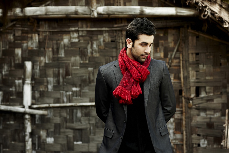 ranbir kapoor hd wallpapers,fashion,photography,outerwear,temple,scarf