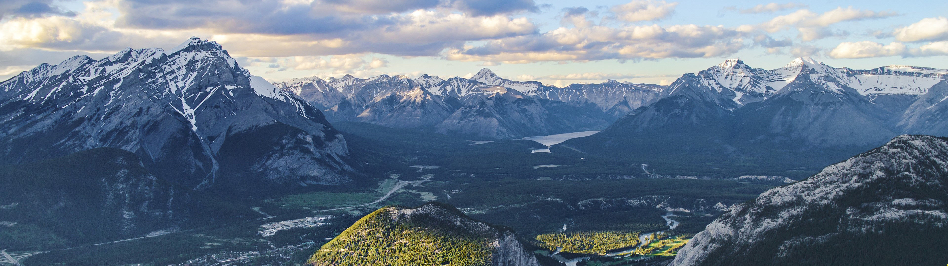 3840x1080 wallpaper,mountainous landforms,mountain,mountain range,natural landscape,highland