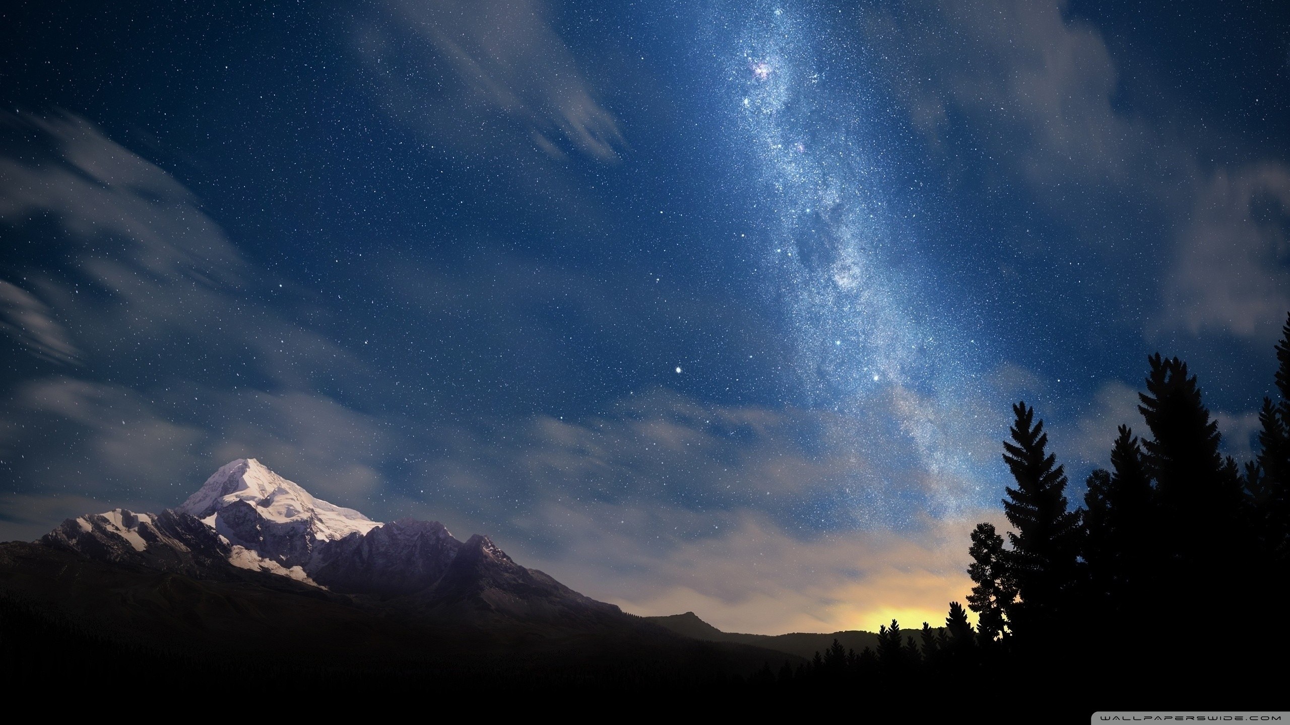 carta da parati 1600x900,cielo,natura,nube,montagna,atmosfera