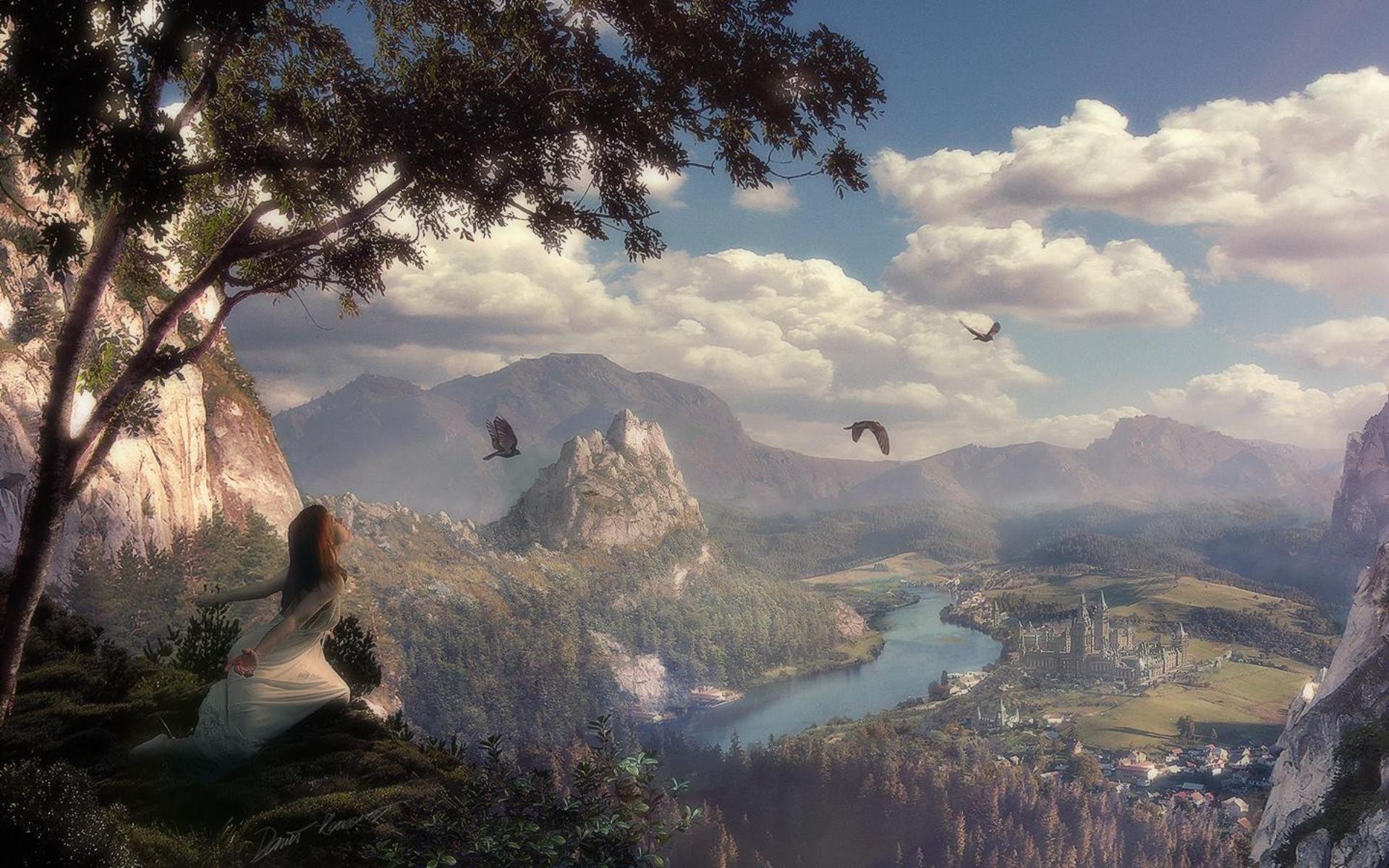 fondo de pantalla 1600x900,naturaleza,cielo,paisaje natural,montaña,cordillera