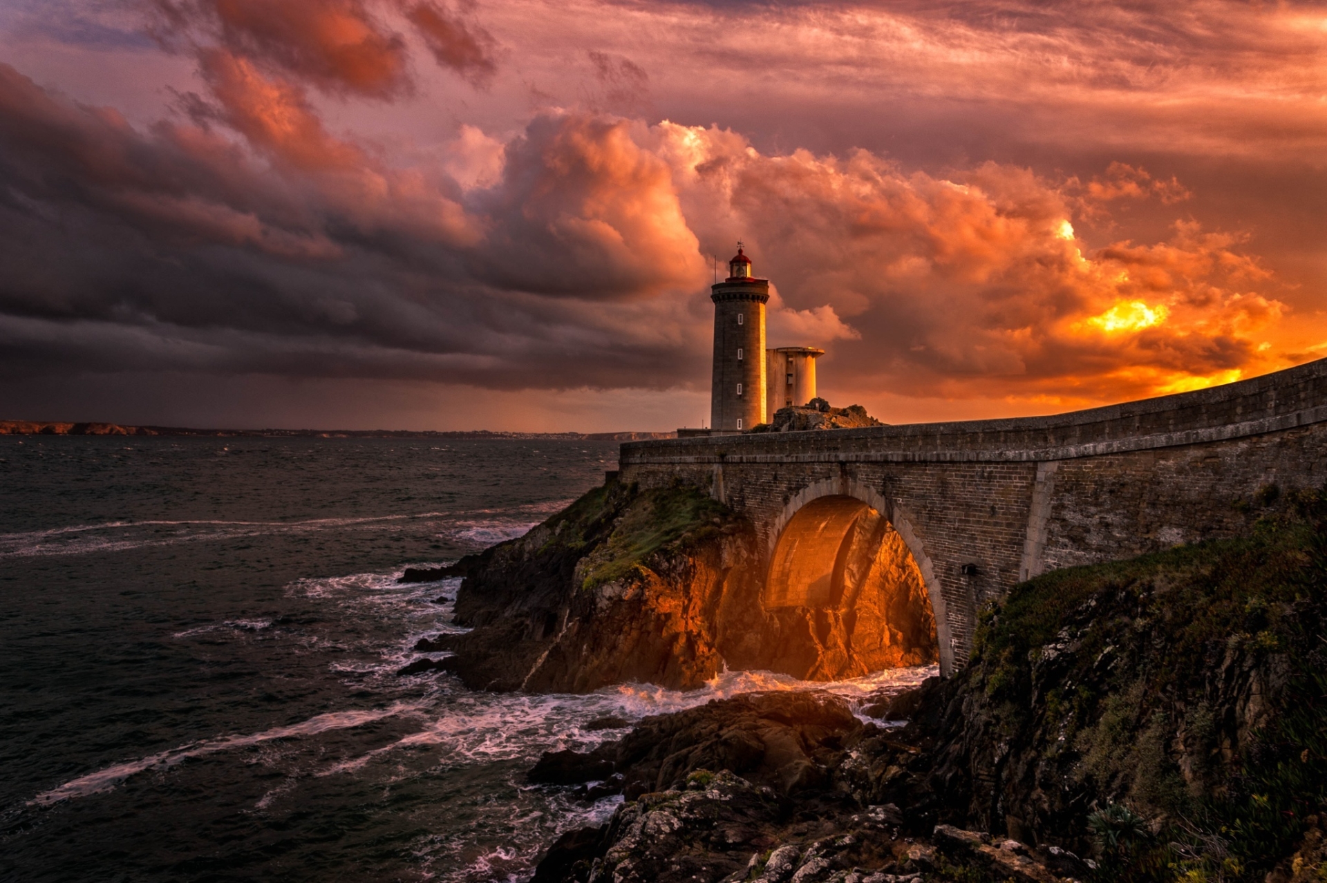 wallpapers en hd,nature,sky,lighthouse,landmark,sea
