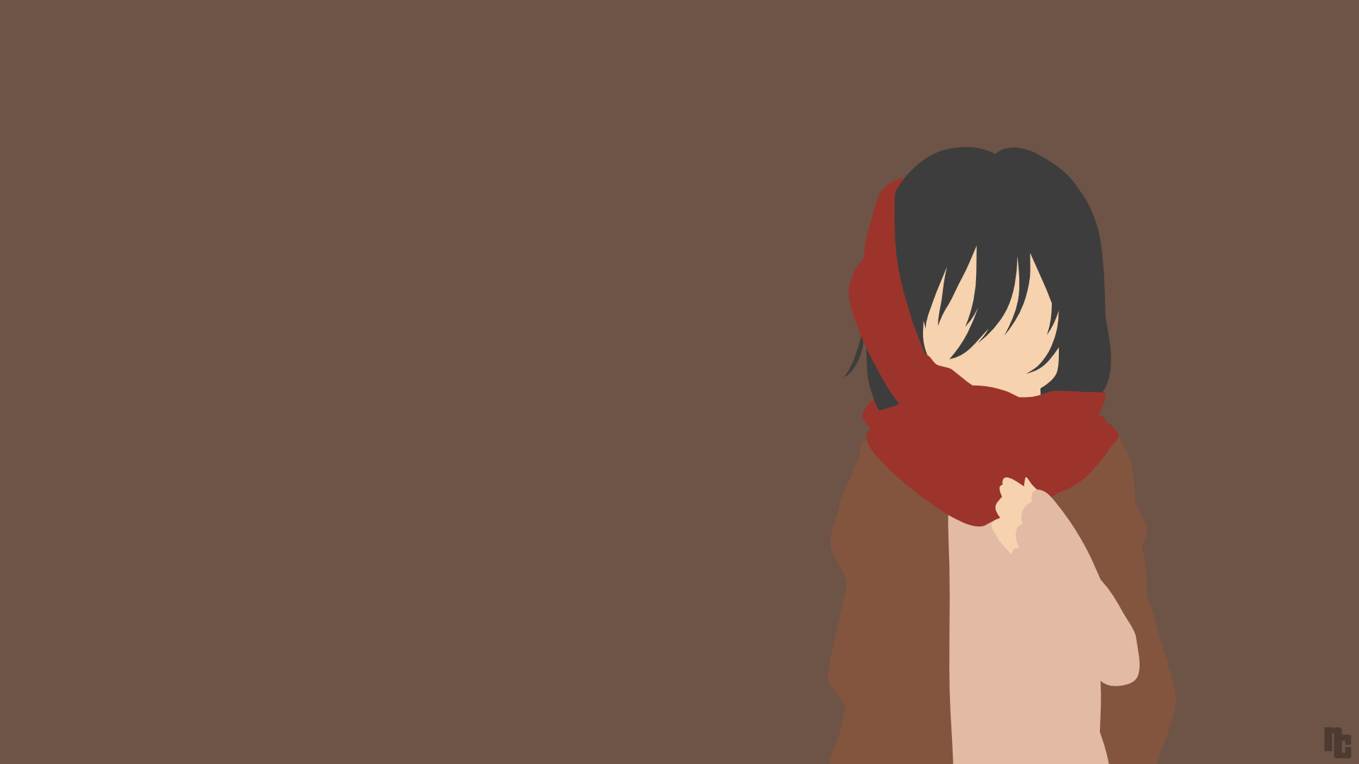 minimalist anime wallpaper,cartoon,red,anime,animation,illustration