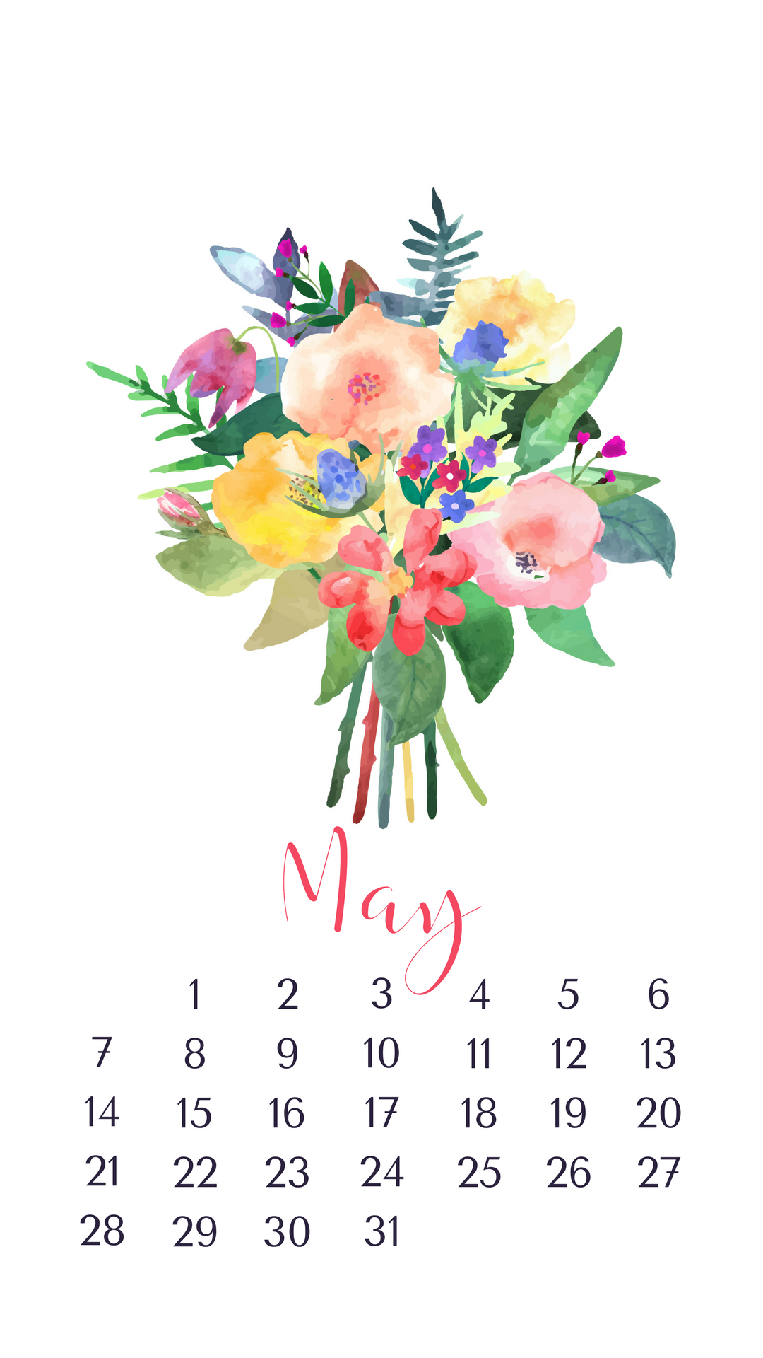 may wallpaper,flower,cut flowers,bouquet,plant,calendar