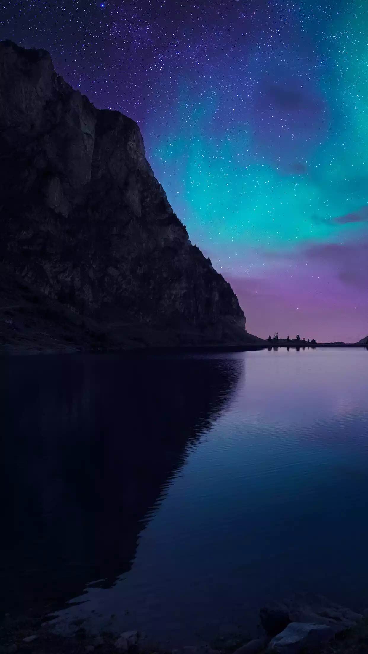 iphone 6 wallpaper hd original,sky,nature,natural landscape,reflection,purple