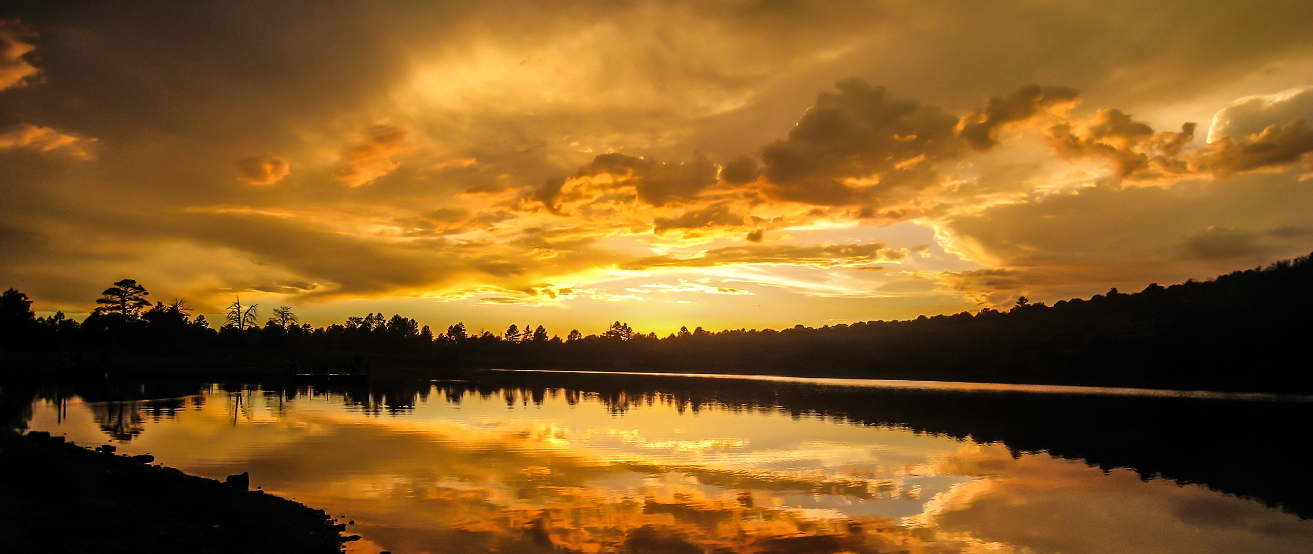 2560x1080 fondo de pantalla,cielo,naturaleza,paisaje natural,reflexión,puesta de sol