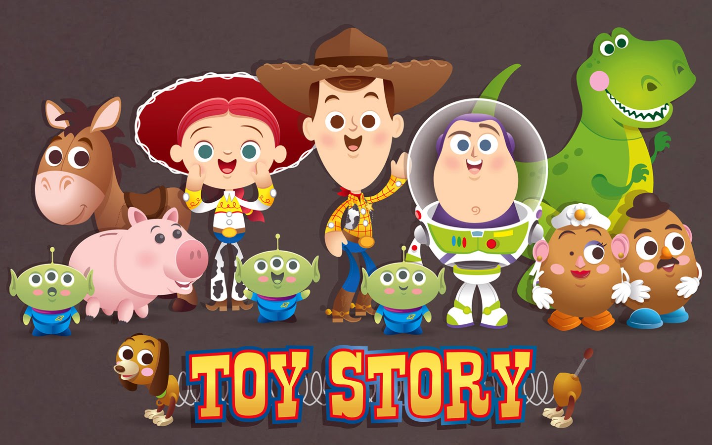toy story wallpaper,karikatur,animierter cartoon,animation,illustration,spielzeug