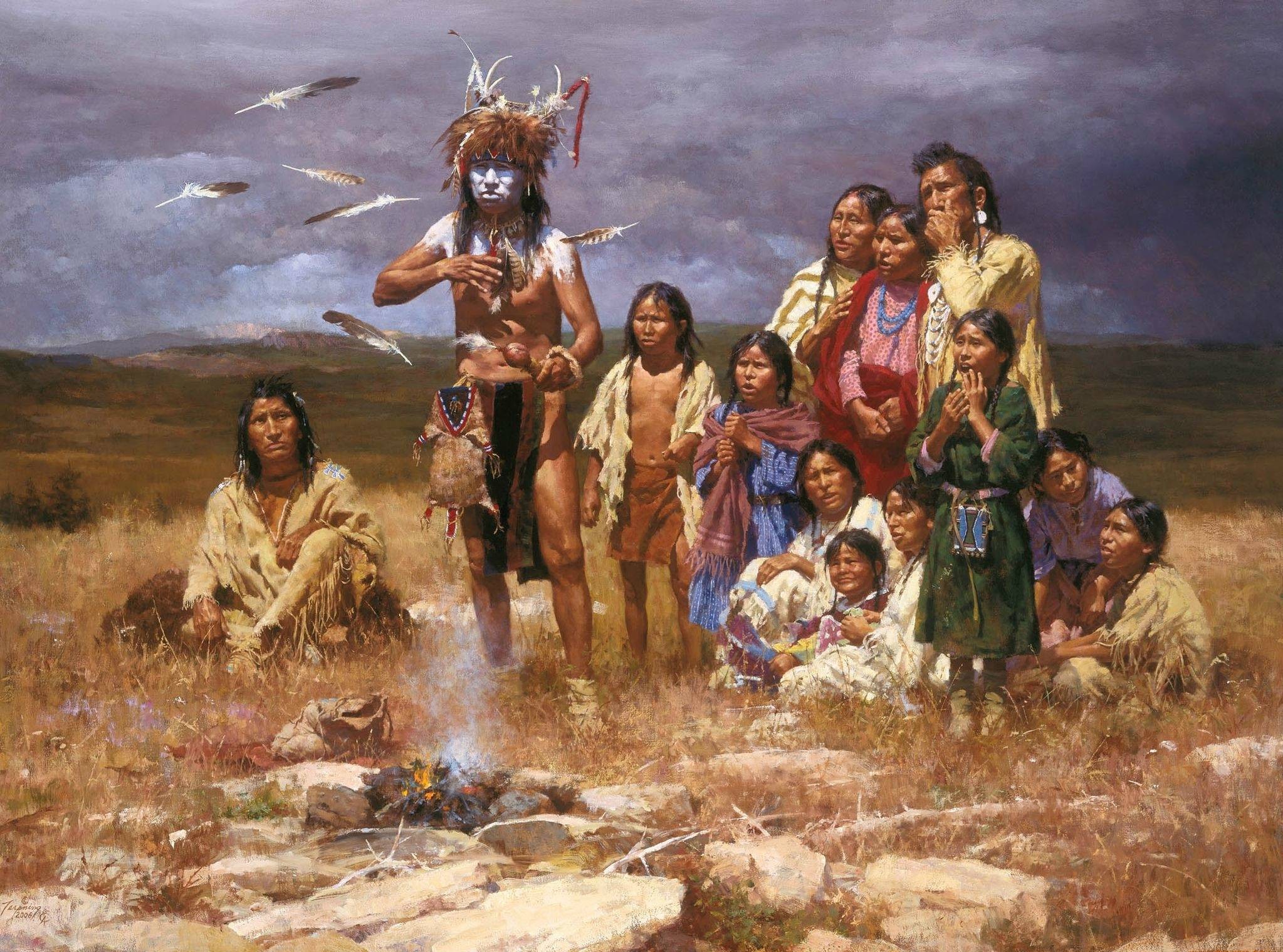 native american wallpaper,painting,mythology,human,visual arts,art