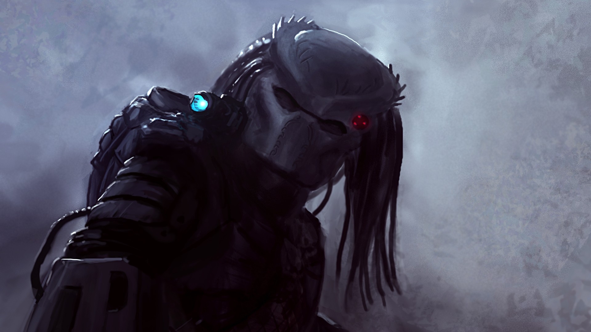 predator wallpaper,darkness,photography,digital compositing,cg artwork,fiction